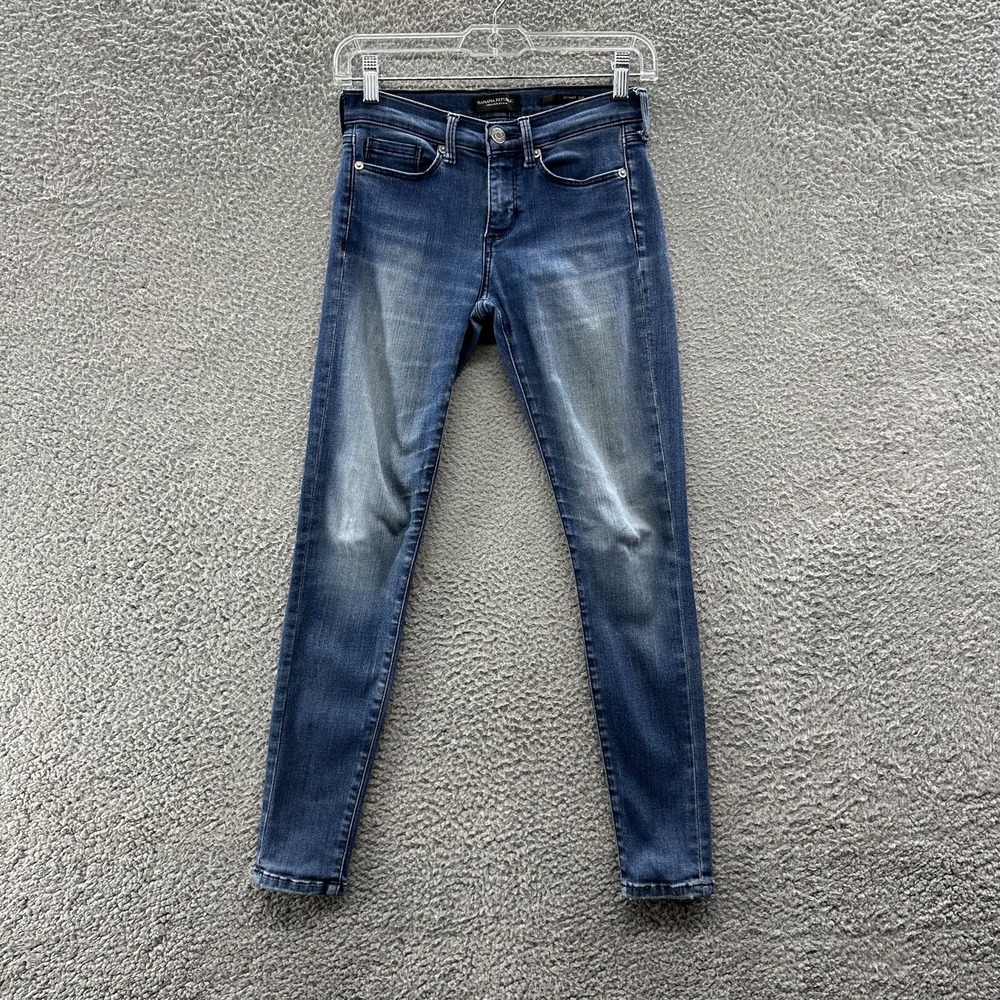 Banana Republic Jean's Women's 24P Blue Denim Skinny Petites Jeans Size 24P
